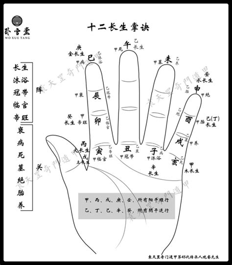 十二長生掌訣